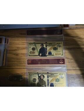 Star Wars Gold Foil Banknote